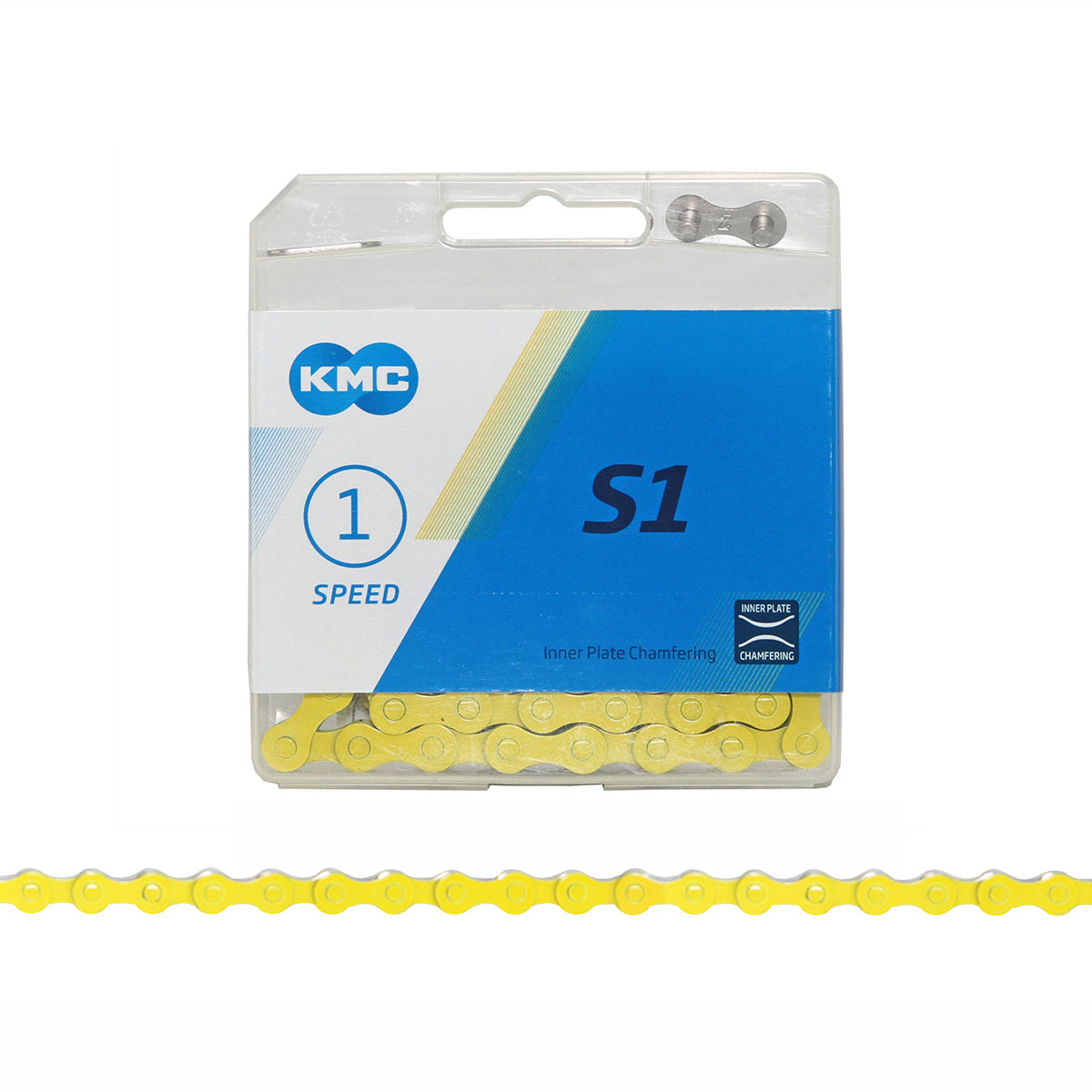 KMC Chain 1/2x1/8x112 1/Speed Yellow.